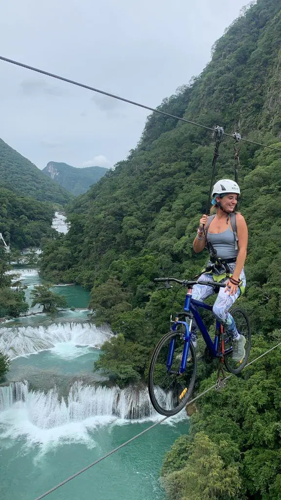 Sobrevolar el cielo en bicicleta es posible en México